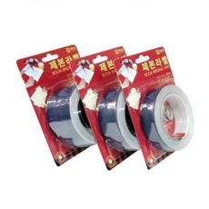 바닥테이프 제본테이프 X JB2500 25mm 10M UQW800105, 빨강