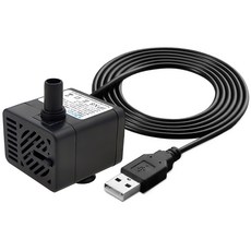 USB 타입 DC 수중 워터 펌프 소형 어항 연못 인테리어 분수대 등 물 순환