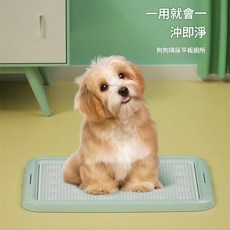 狗廁所 板式便盆 小型犬 不濕腳 防踩屎 大型犬專用, 中號單網格配件, 1個