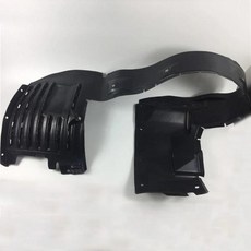 펜더 라이너 스플래시 가드 전면 왼쪽/오른쪽 메르세데스 벤츠 W140 S280 S320 S350 S500 S600 1991-1998, 02 1x Front Left