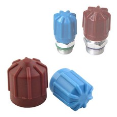 냉매 충전 에어컨 벨브 자동차 밸브 캡 코어 세트 먼지 커버 고전압 및 저전압 액세서리, 1개