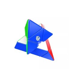 GAN 金字塔魔術方塊 益智玩具 空間思維訓練, 芯定位款, 1個, 1片