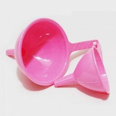 플라스틱 깔대기 2P-색상랜덤 오일깔때기 주방깔때기, 1개