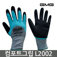 GMG 컴포트그립 팜코팅장갑 라텍스코팅 L2002, 사이즈 M, 1개