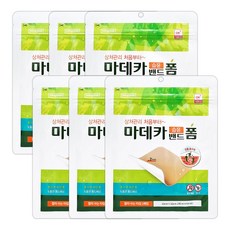 동국제약 마데카습윤밴드 폼 잘라쓰는타입 1매, 6개