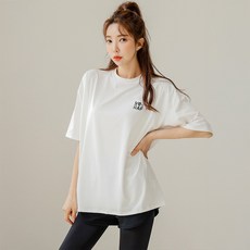 베라프 워티크 반팔 여자 루즈핏 래쉬가드 상의 M232