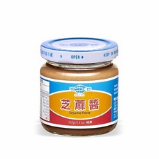 【明德食品】經典芝麻醬(165g/罐) 純素 不辣 芝麻 胡麻 素食火鍋沾醬 白芝麻醬 涮涮鍋 涼麵 拌麵 蔴醬麵, 1個