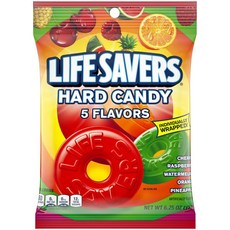 생명을 구하는 사람들 7온스 캔디 1팩 구미, 5 Flavors