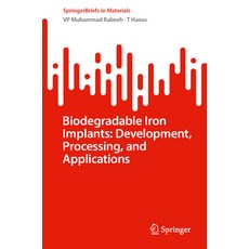 (영문도서) Biodegradable Iron Implants: Development Processing and Applications Paperback, Springer, English, 9783031820984