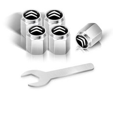 밸브캡 액세서리 장식 캡 금속 에어캡 마개 밸브 커버, 시트로엥, 1개