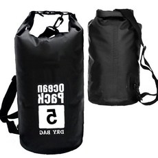 가능 물놀이 어깨끈 해변 수영 보관용 캠핑 방수 원통형 조절 드라이백 5L, 상세페이지 참조