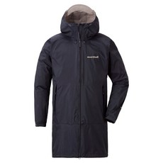mont-bell 男 PACK WRAP RAIN COAT長版雨衣 深灰