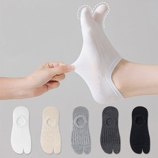 일본 조리 족발 발가락 타비삭스 골지 무지 스니커즈 타비양말 5켤레세트