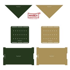 마렉스 멀티 쿨러 알루미늄 테이블상판 타상품 호환, 카키