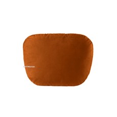 발통마켓 차량용 스웨이드 폭신한 목쿠션, 오렌지, 1개