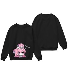 승리의 여신 니케 도로롱 도로시 긴팔 긴소매 후드 맨투맨 남녀공용 캐쥬얼 라운드넥 굿즈