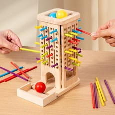 균형잡기 보드게임 막대기 집중력 훈련 게임, 3-in-1 스틱 드로잉 게임