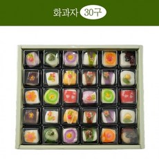 고급 화과자 30구 명장 어르신 선물세트 디져트 손님, 1개, 1g