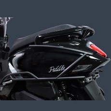 偉倫精品零件 SYM FIDDLE 158&125 車體防護保桿組專用車體防護新品上市有效保護車體免受刮擦和碰撞, 霧黑款,FIDDLE158, 1個