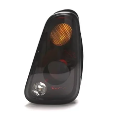 쿠퍼 R50 R52 R53 2005 2008용 전구 없는 자동차 후미등 램프 63217166955, 02 Smoked lens right