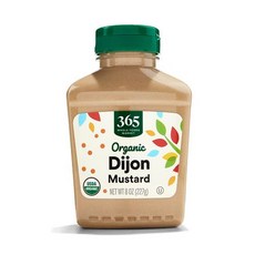 홀푸드 마켓 365 유기농 디종 머스타드 227g 365 by Whole Foods Market Organic Dijon Mustard 8 Ounce