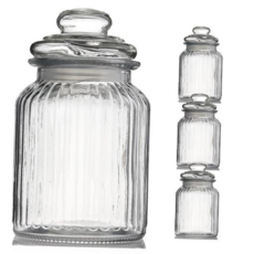 일자단지자투명 1000ml 4개 캔들용기 향초용기 공병 캔들만들기 향초만들기 캔들재료 향초재료 wis23873Jb