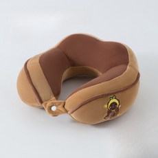 낙타의 혹 u 형태형 베개 사무실 낮잠용 목베개 여행용 휴대용 목베개 부드러운 비행기 베개, 카피바라