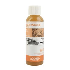 LOOBEN 魯班 木蠟油 傢俱專用, 詳見包裝, 純天然木蠟油(透明平光) 100ml