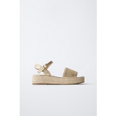 ZARA 자라 주트 샌들 - 골드 2622730091 WHJ168 YIO261