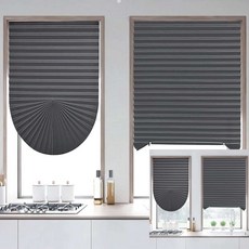 셀프 붙이는 사생활보호 블라인드 일반형 90x150cm 그레이 선스크린 롤블라인드설치 블라인드암막 셀프블라인드