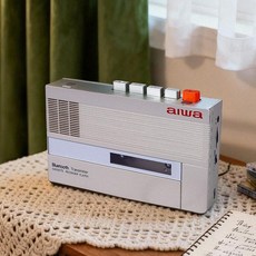 또몽이네 aiwa 카세트 플레이어 휴대용 워크맨 녹음가능 B T7 아날로그 복고풍, 2. 샴페인골드+소형 헤드폰, 기본 모델명/품번