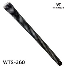 위너 WTS 360 골프그립, 1개, 블랙/그레이