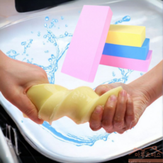 초강력 물기제거 PVA 워터블럭 1개입 (색상 랜덤발송), 1개