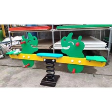 놀이터 스프링 목마 흔들의자 공원 야외 시소 흔들말 놀이기구, 94 53