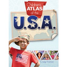 Children's Atlas of the U.S.A. Hardcover, Master Books, English, 9781683441946
