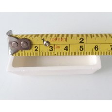 OTOOLWORLD 실험실 산업용 99.3% 알루미나 도가니 Al2O3 분석 60x30x15MM