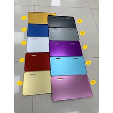 亞丁GO gogoro 車牌框 適用26*14公分新式小七碼車牌 加強固定防止變形, 詳見包裝, 詳見包裝, 6號