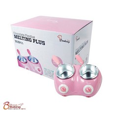 쿠킹플러스 초콜릿멜팅기 2구 초콜렛 제조기 WTF-43G, WTF-43G(핑크)