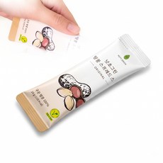 넛츠그린 짜먹는 땅콩버터 20g 14포 100% 무가당 땅콩 스프레드 280g 3개