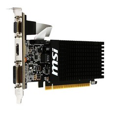MSI GeForce GT710 GDDR3 2GB 그래픽 보드 VD5931, GT710 2GD3H LP