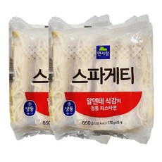면사랑 냉동 스파게티 850g(170gx5ea), 2개, 850g