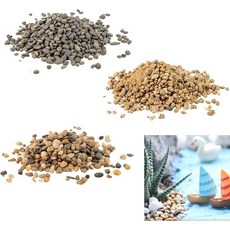 암석 자갈 베이싱 키트 테이블탑 레이아웃 지형 경관 모델 철도 모래 테이블 재료 3팩