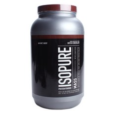 ISOPURE 大量蛋白粉蛋白質補充劑荷蘭巧克力, 1個, 1474克