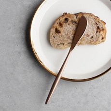 홈 카페 예쁜 로즈골드 버터나이프 빵버터나이프 커트러리 치즈, 1개