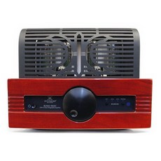 SYNTHESIS ROMA 96DC 25W A類 真空管綜合擴大機 享受溫暖音色與多種音源輸入, 紅桃木