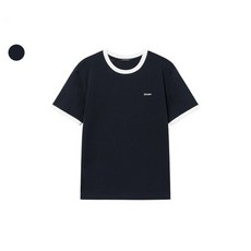 게스 남녀공용 반팔티셔츠 GUESS 남여공용 미니로고 링거 MQ2K8433_BS