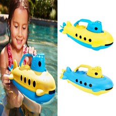 잠수함장난감 유아목욕장난감 목욕장난감, 옐로우, 블루, 7개월