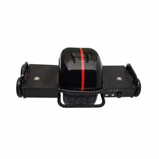 외발전동휠 출퇴근용 2023년형 외발전동휠무릎보호대 핸들바 스쿠터 성인용킥보드 3500W 챌린저 외발전동휠거치대 V11, 60V, 블랙, 1개