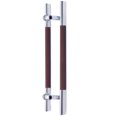 橢圓管不鏽鋼胡桃木對拉把手 600 1200mm 對拉把手 大門把手 門把手, 1個, 斜腳座,橢圓管不鏽鋼胡桃木對拉把手 1200mm