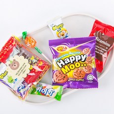 하트 간식주머니 단체 어린이집 학교 행사 체육대회 어린이날 구디백 과자꾸러미 여름캠프, 1개